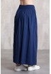 Long skirt coton voil -635-34-navy