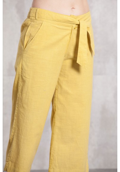 Pantalon slub coton 635-43