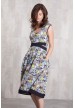 Dress coton voil digital print-630-76