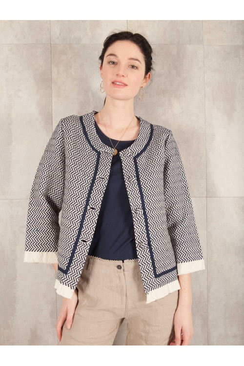 Jacket Bafia coton tapistry 