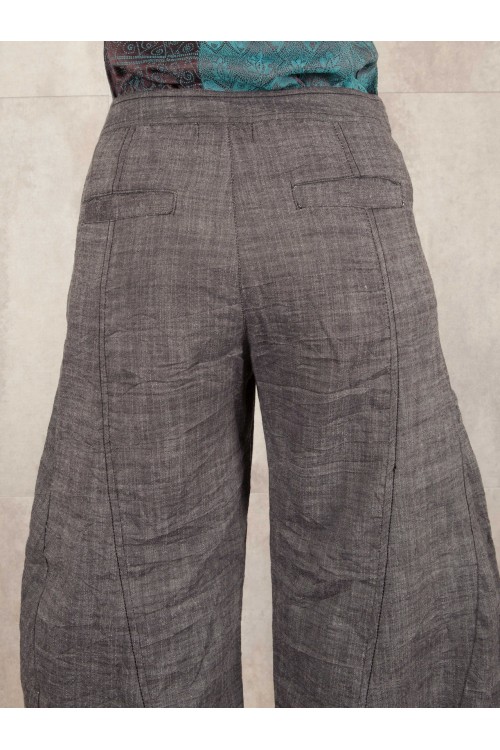 Pantalon Mauline Froisse effet jean coton 520-40