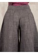 Pantalon Micha Large Froisse effet jean coton 520-41