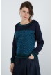 590-212 Pull maille jacquard 