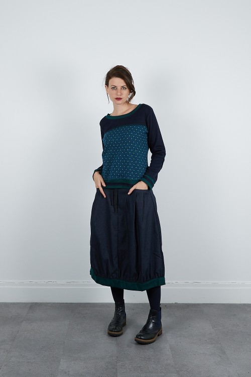 590-212 Pull maille jacquard 