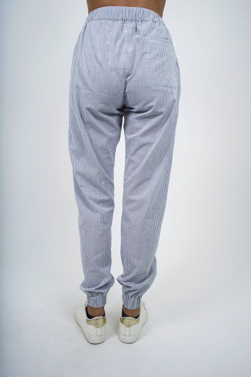 700-41 Pantalon coton rayé