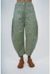 667-40 Pantalon brodé coton