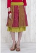 Skirt red-olive  660-30