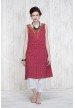 Dress tunik Olive-Red  660-73A
