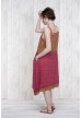 Dress Olive-Red  660-74