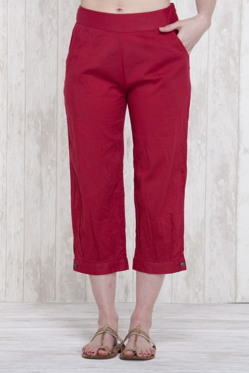 Pants Red  666-42