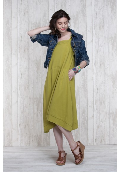 Dress Olive  668-70